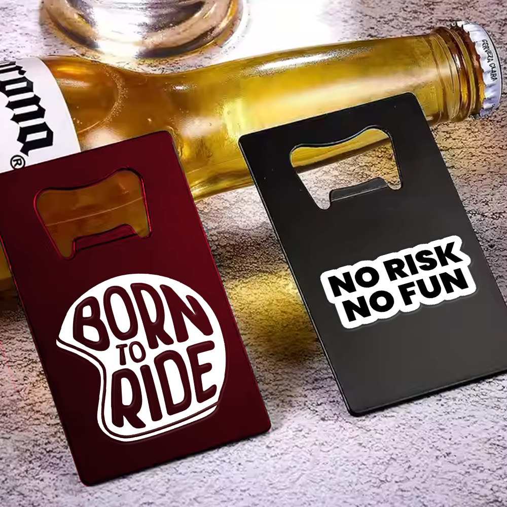 Custom Logo Stainless Steel Credit Card Bottle Opener