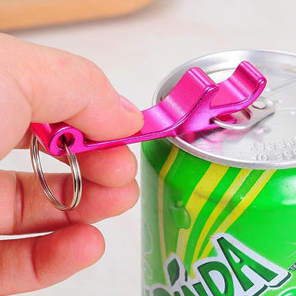Custom Logo Aluminum Keychain Bottle Opener