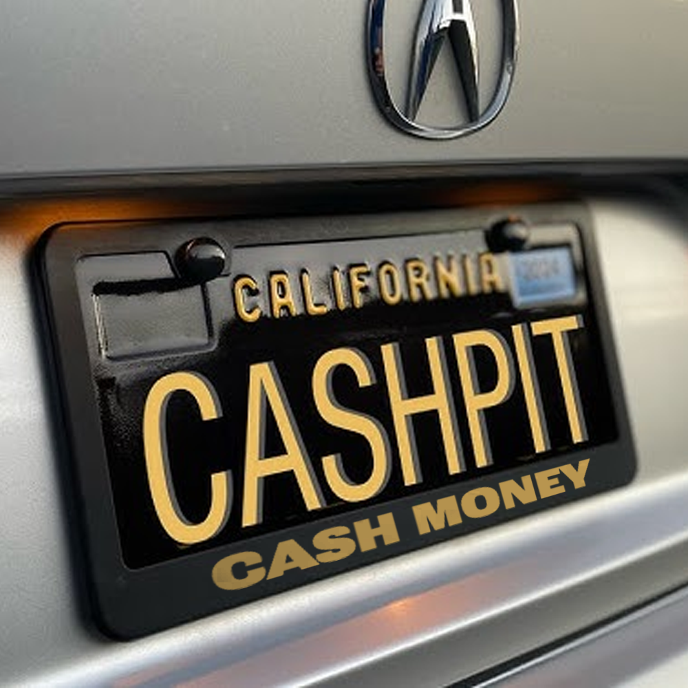 Custom Logo Aluminum License Plate Frame