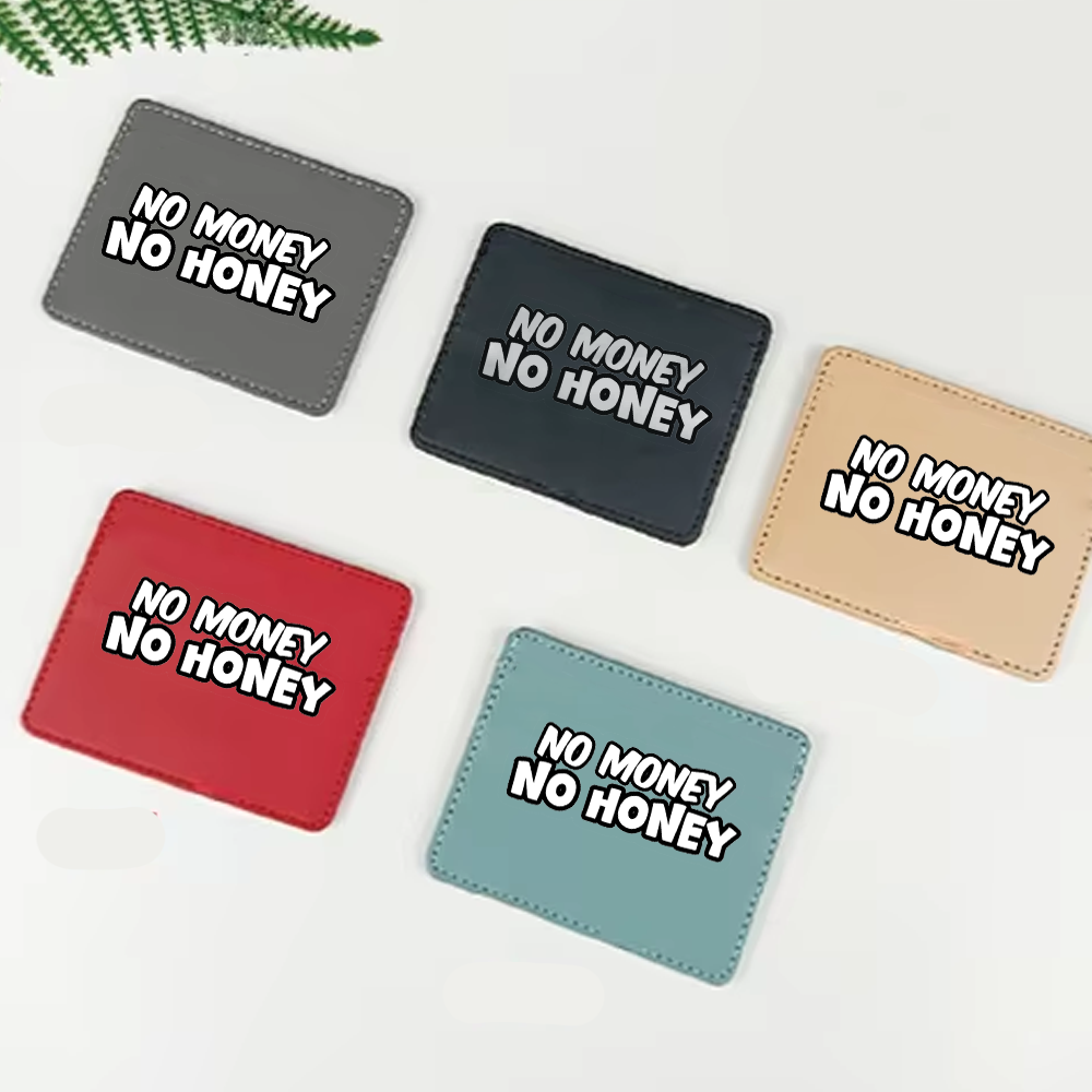 Custom PU Leather Multi-Card Holder Wallet