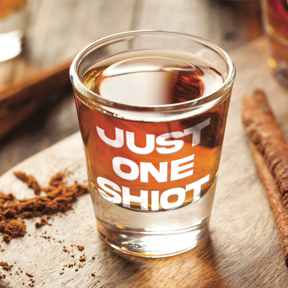 Custom Logo 2oz Sublimation Shot Glasses