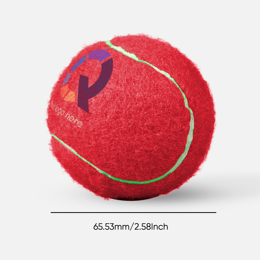 Custom Logo Rubber Tennis Ball Toy