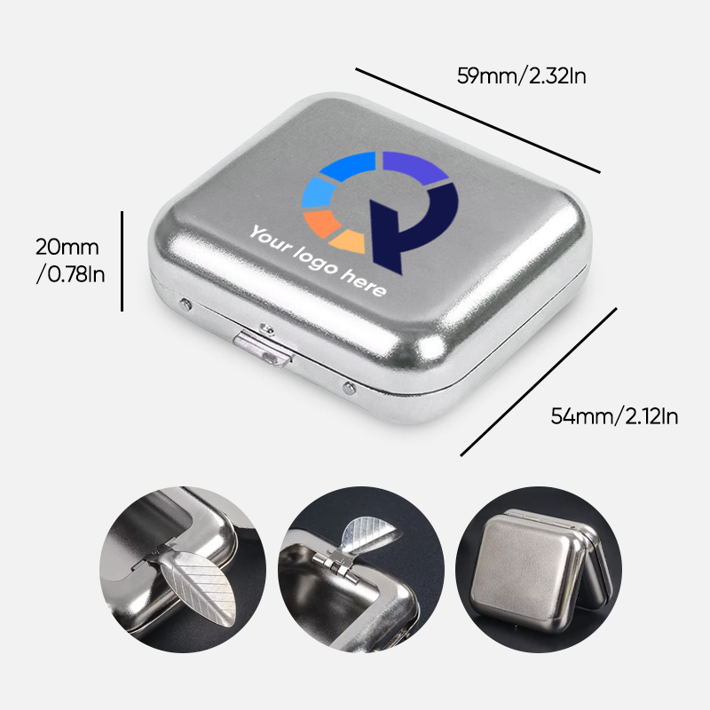 Portable Windproof Metal Ashtray