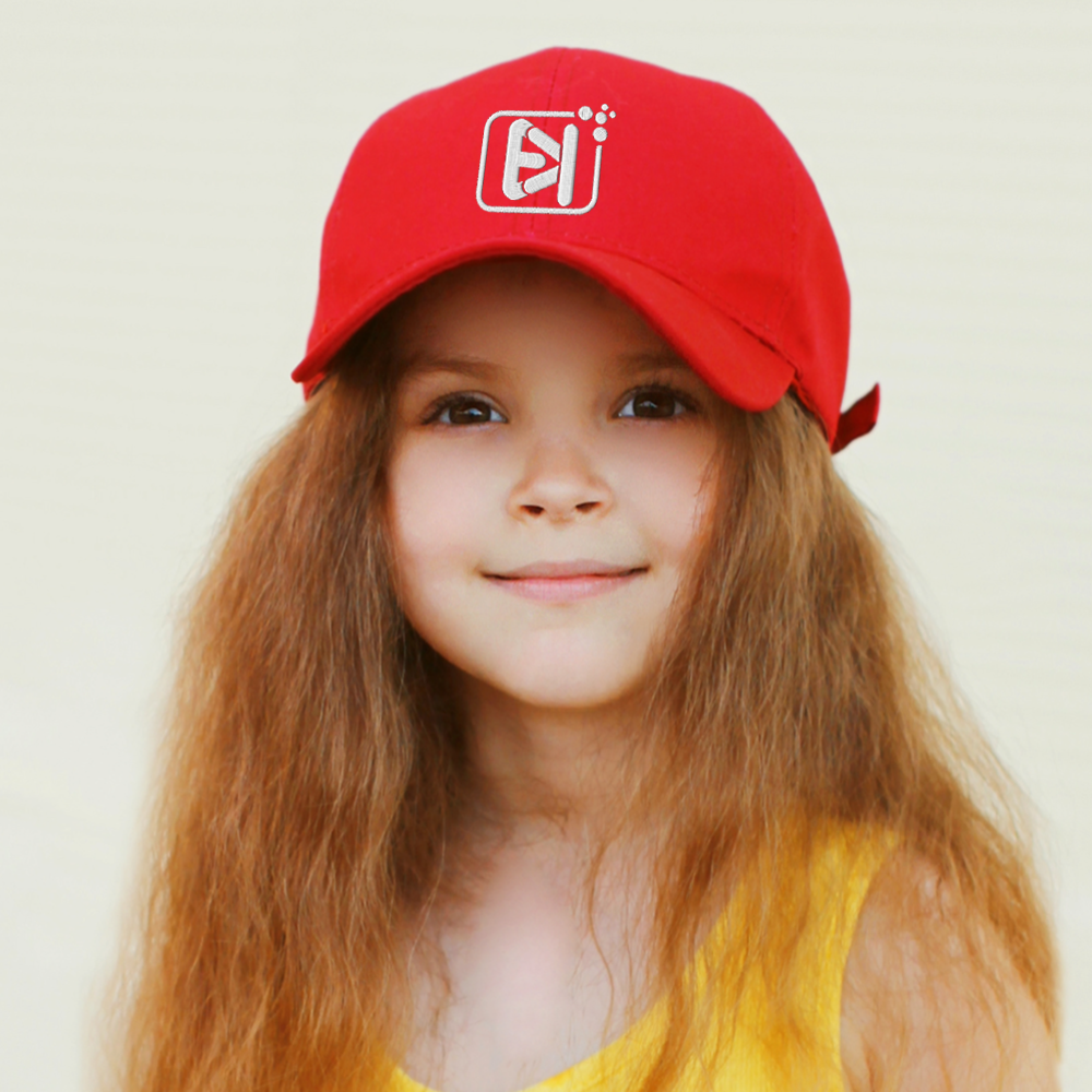 Custom Embroidered Kids Cotton Baseball Caps