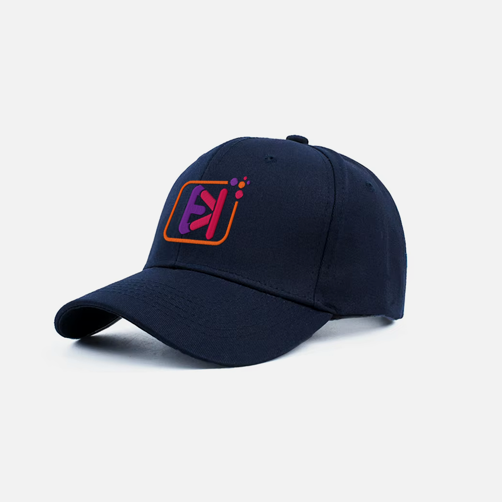 Custom Embroidered Kids Cotton Baseball Caps