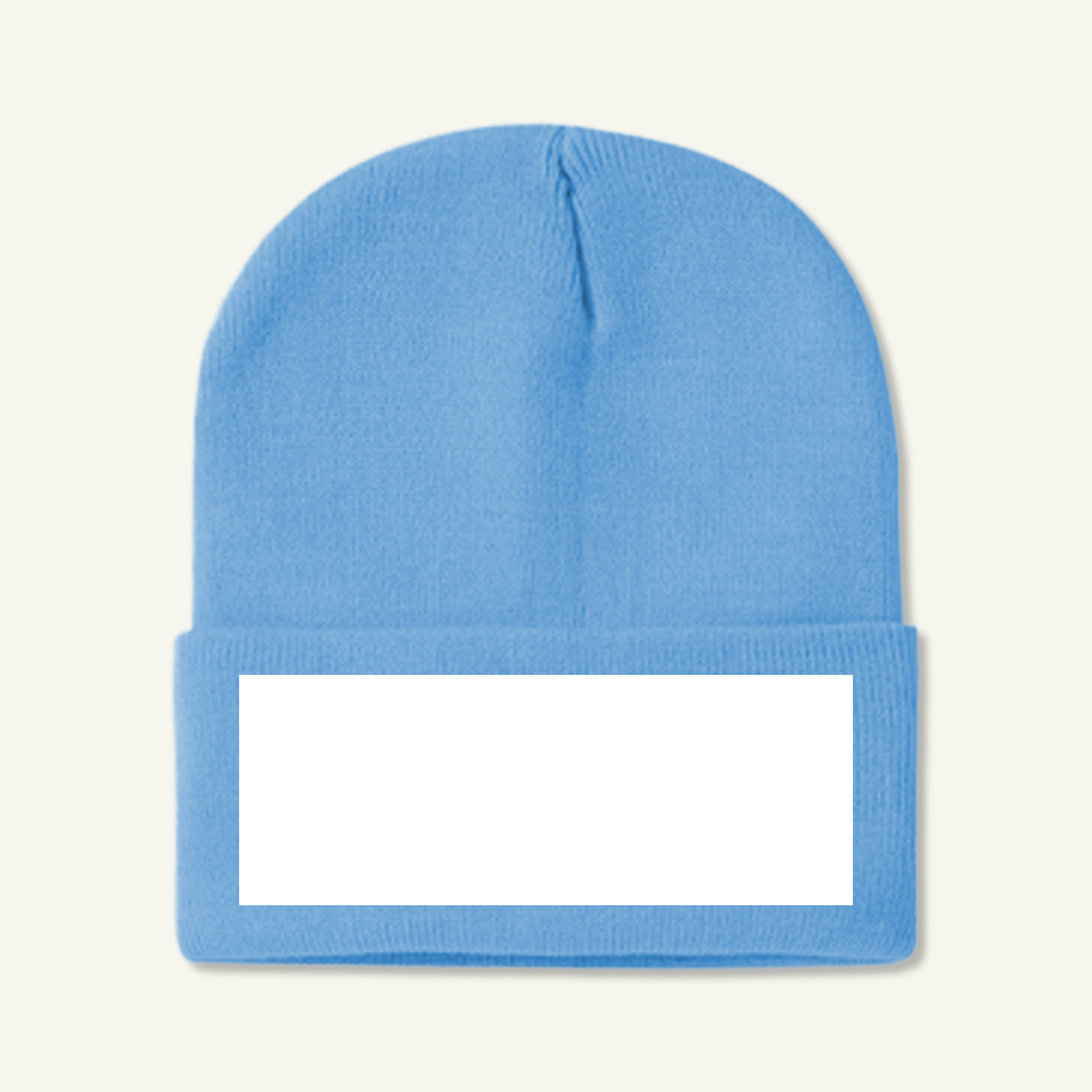 Custom Logo Knit Cuffed Beanie