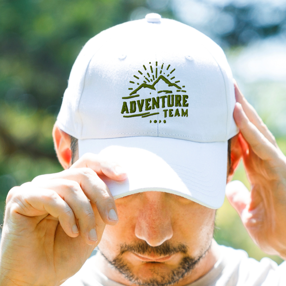 Custom Embroidered 6-Panel Baseball Cap