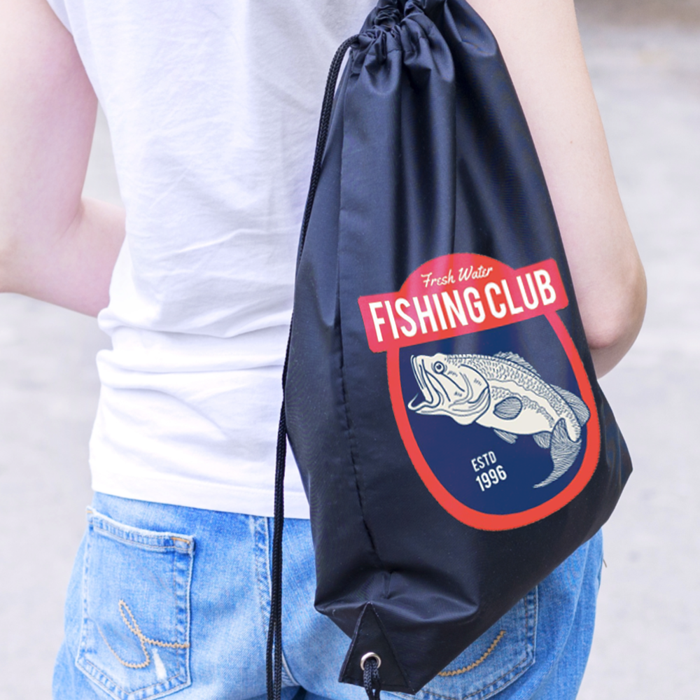 Custom Logo Waterproof Drawstring Backpack