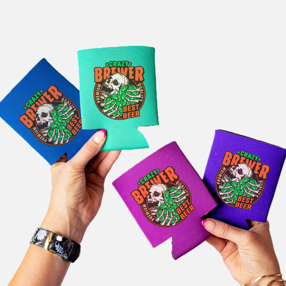 Custom Logo Neoprene 12oz Can Cooler