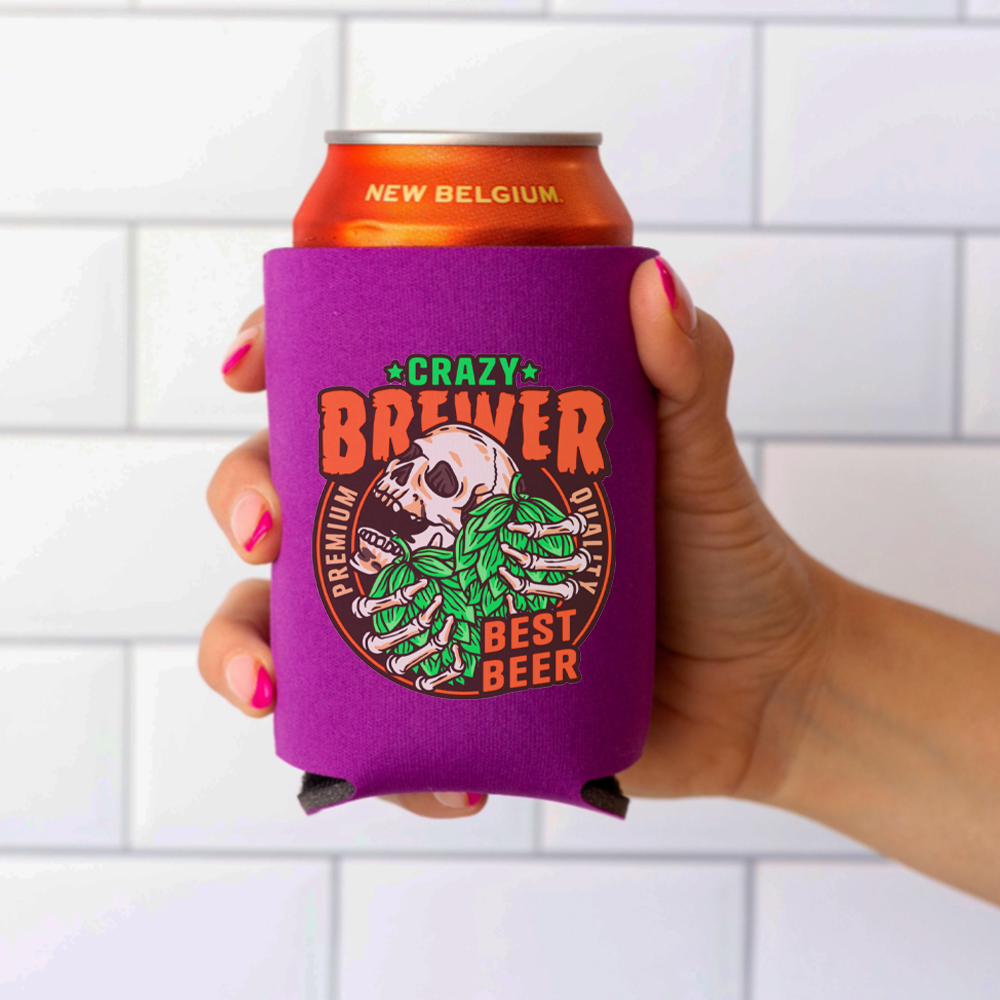 Custom Logo Neoprene 12oz Can Cooler