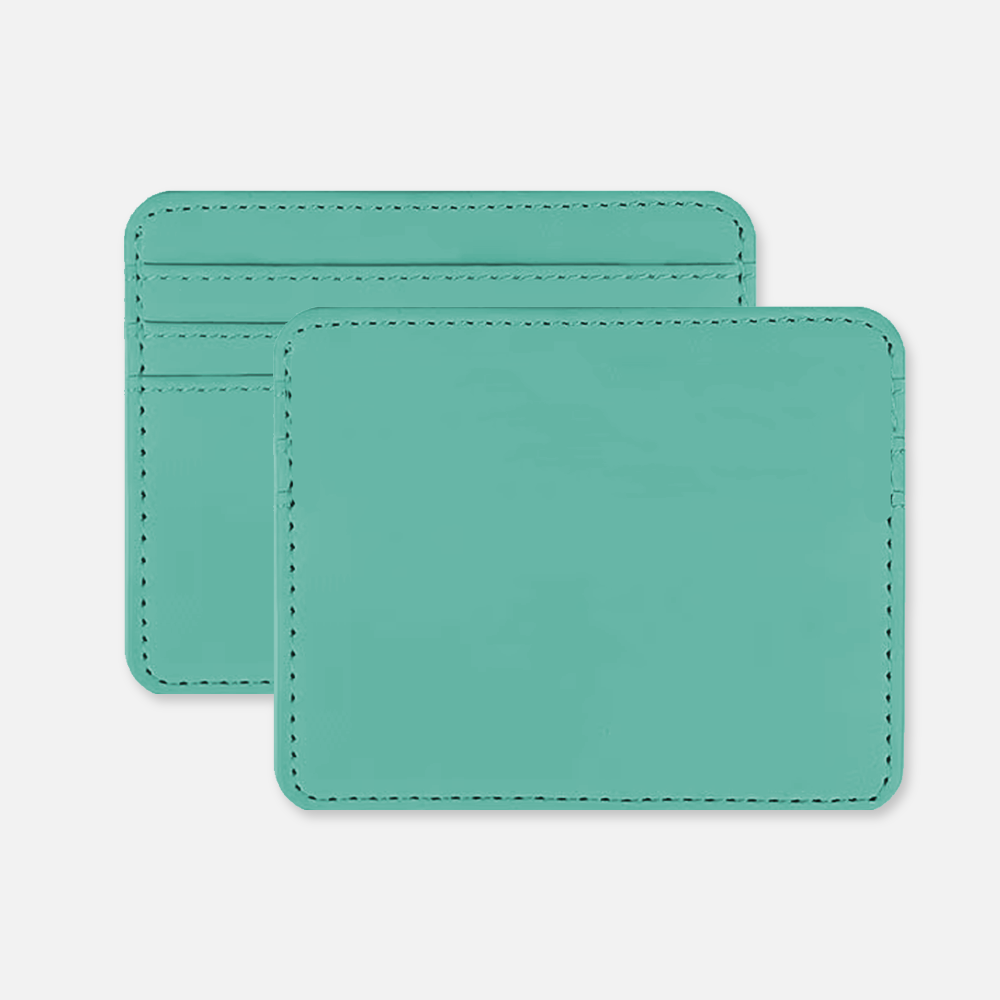 Custom PU Leather Multi-Card Holder Wallet