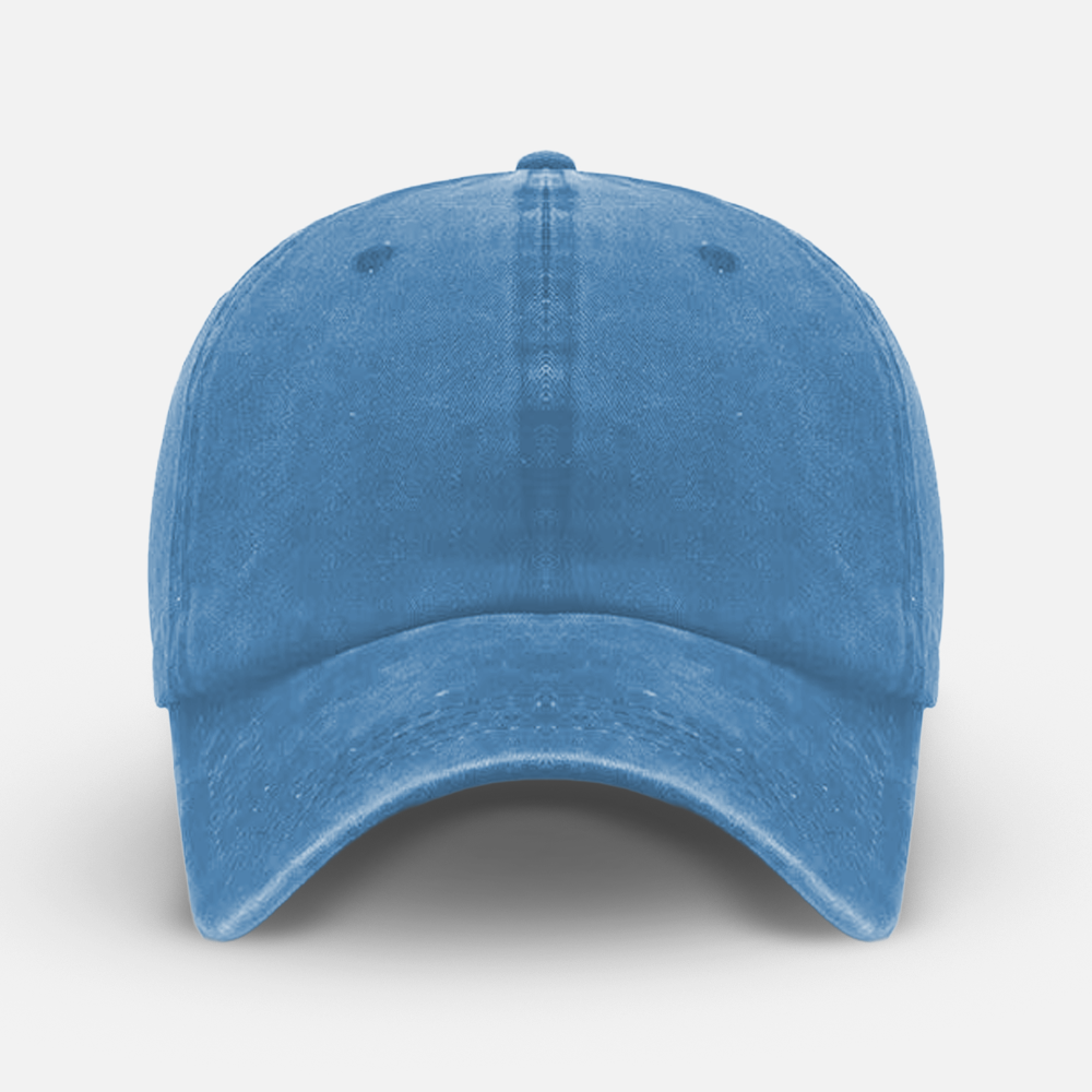 Custom Embroidered Distressed Baseball Cap