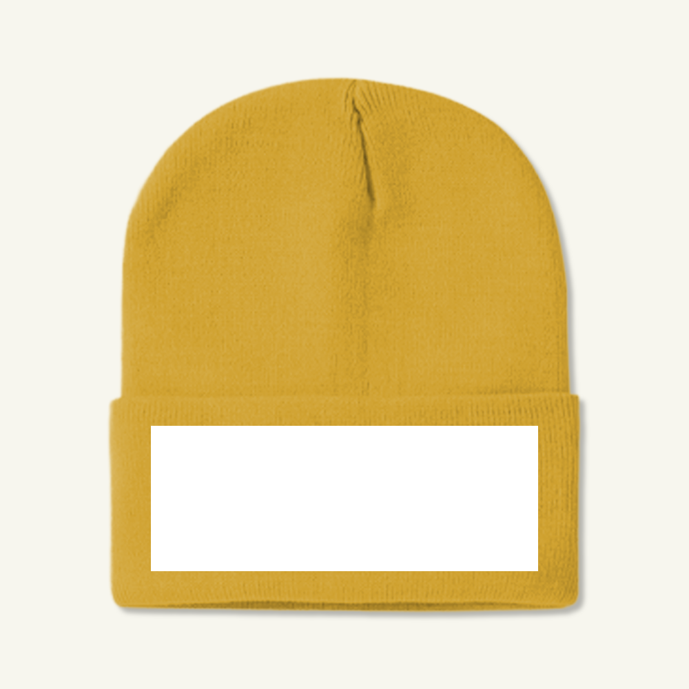 Custom Logo Knit Cuffed Beanie