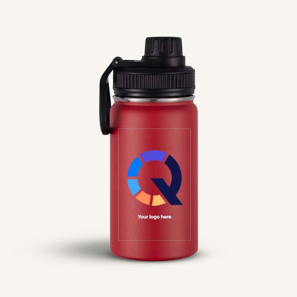 Custom Logo 12oz Reusable Water Bottles