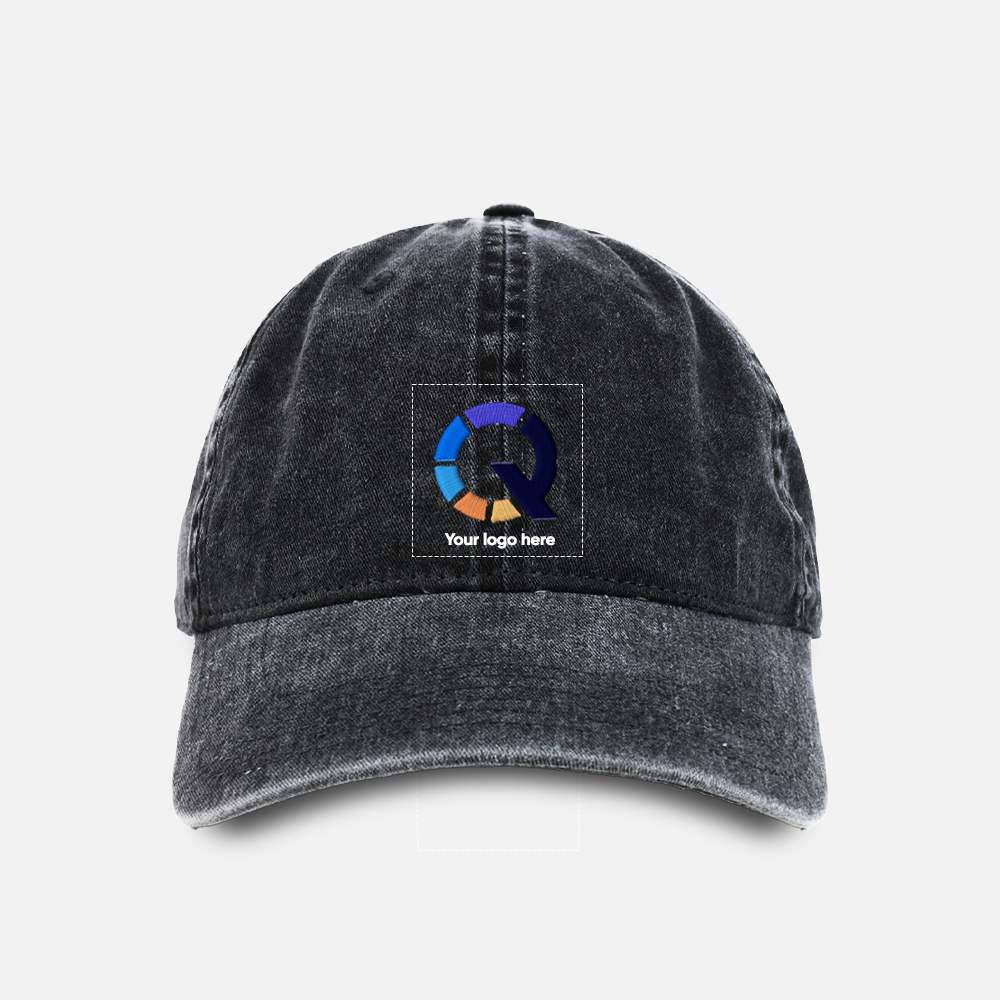 Custom Logo Vintage Washed Baseball Cap