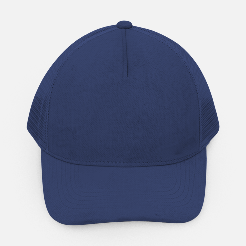 Custom Logo Mesh Suede Trucker Hat