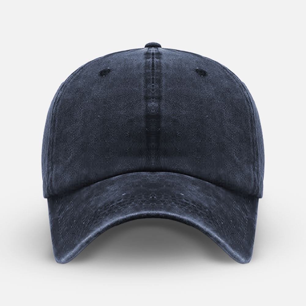 Custom Embroidered Vintage Cotton Baseball Cap