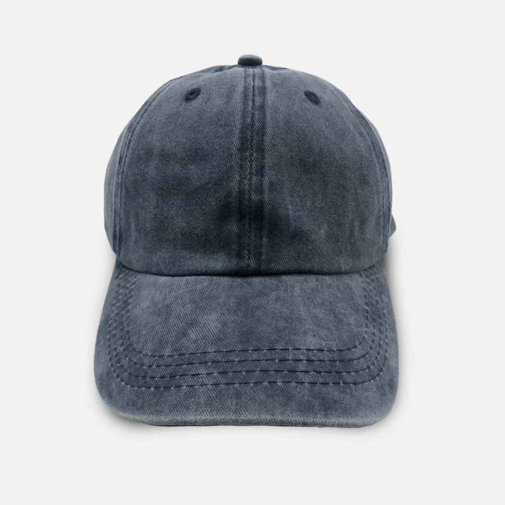 Custom Logo Vintage Distressed Baseball Cap