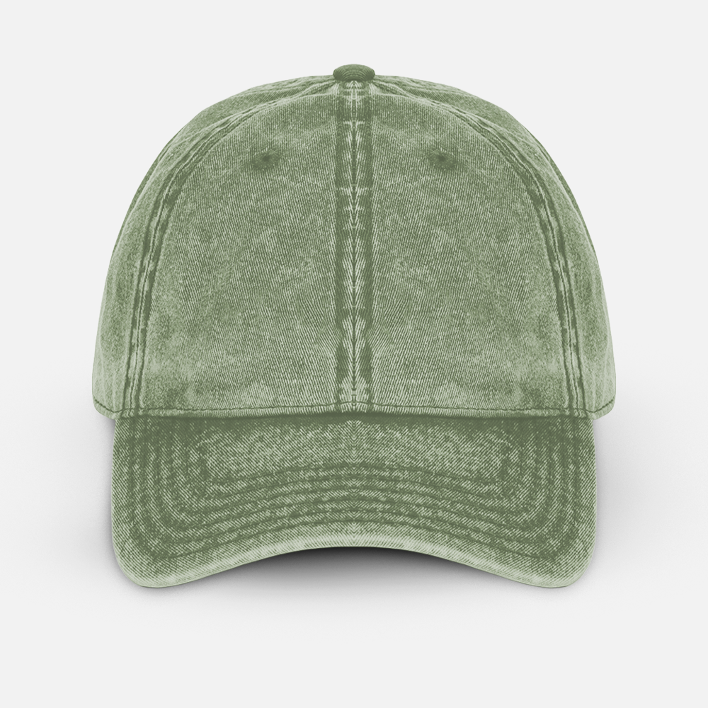 Custom Logo Washed Cotton Baseball Caps