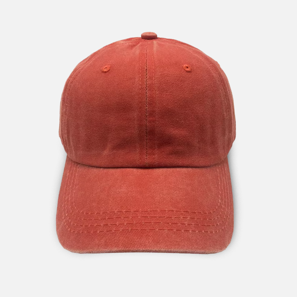 Custom Logo Vintage Distressed Baseball Cap