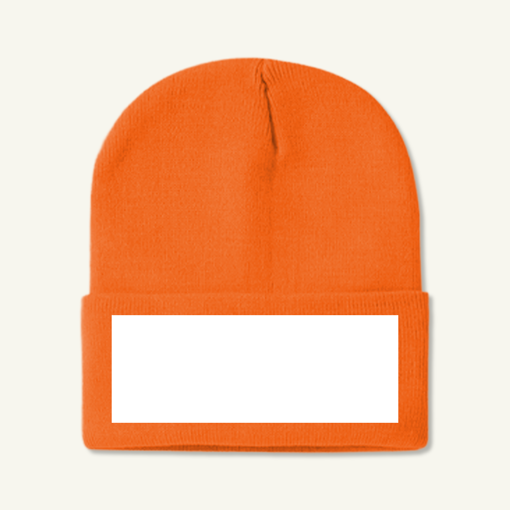 Custom Logo Knit Cuffed Beanie