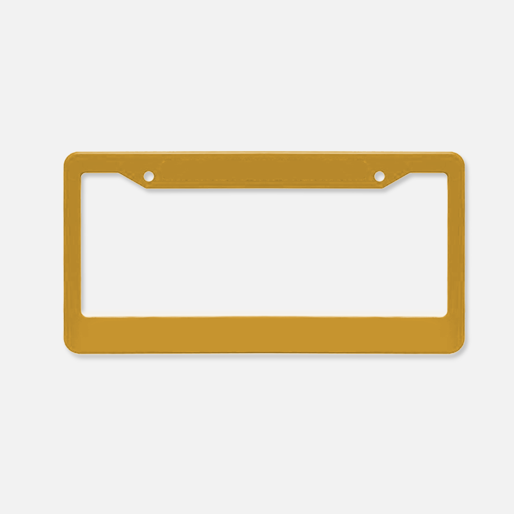 Custom Logo Aluminum License Plate Frame