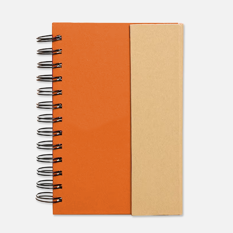 Custom Logo Hardcover Notepad with Sticky Notes