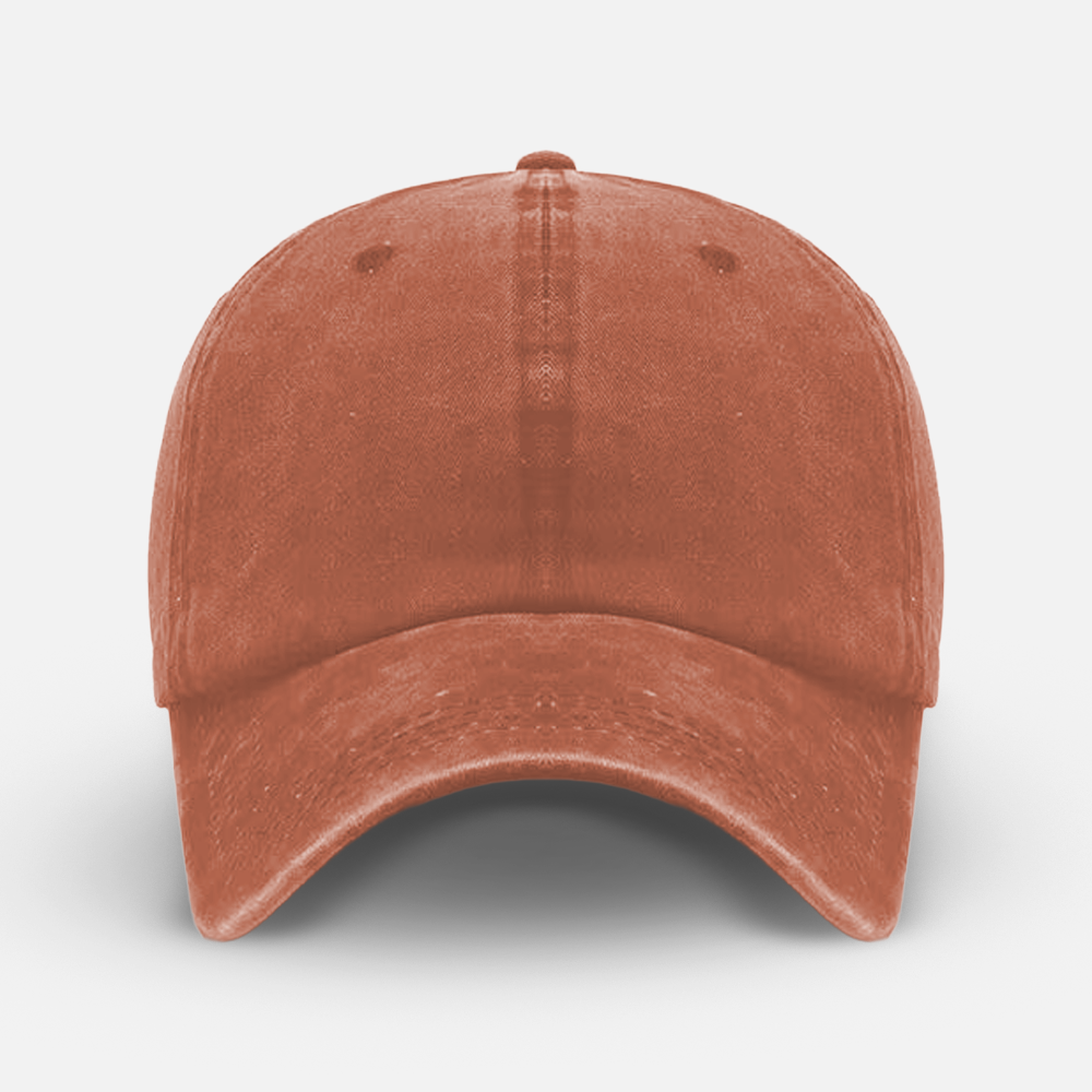 Custom Embroidered Distressed Baseball Cap