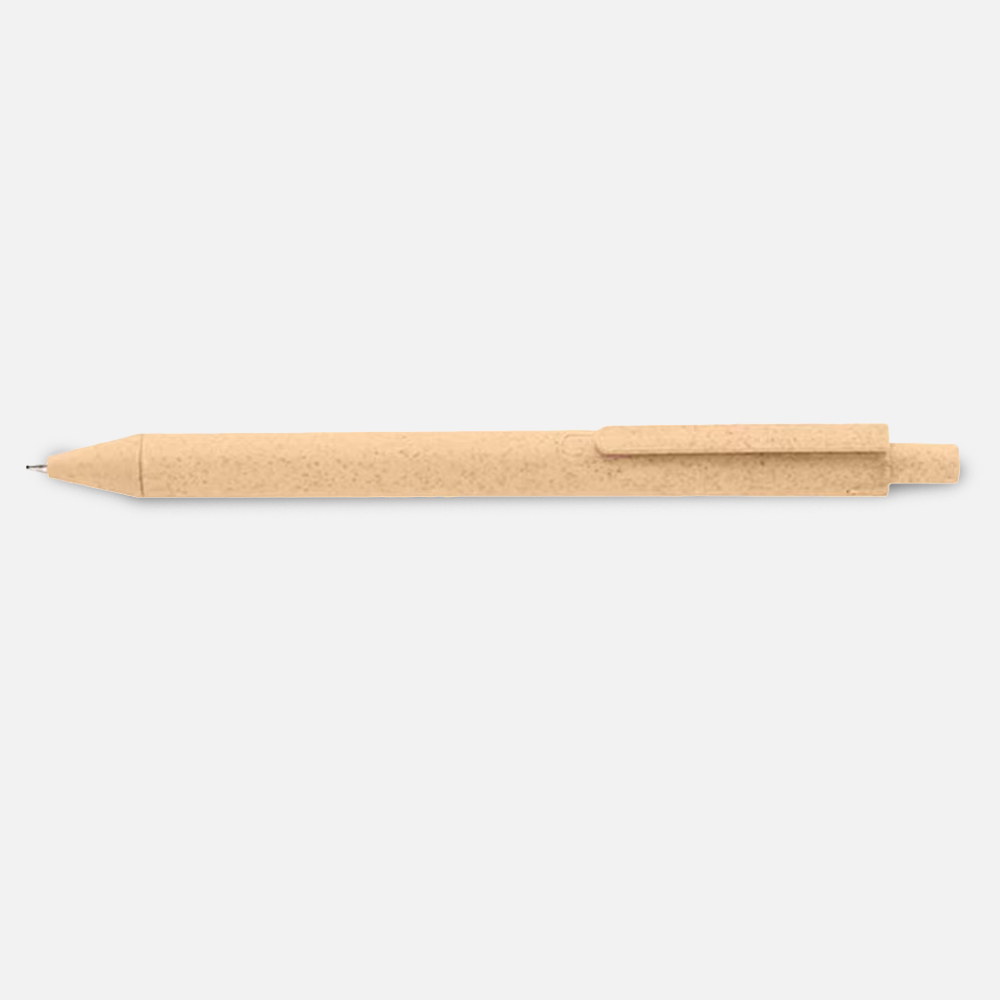 Custom Logo Eco-Friendly Wheat Straw Pens