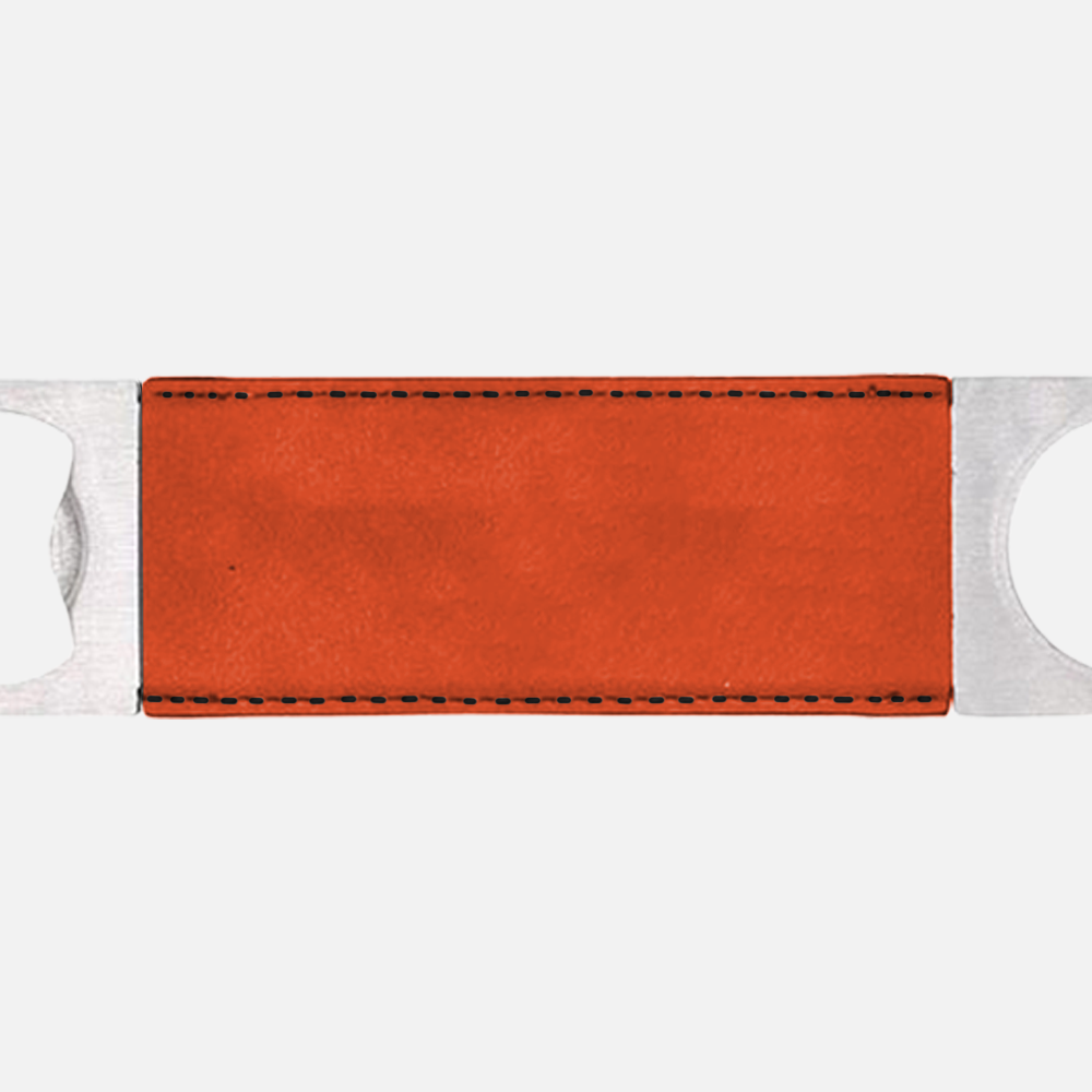 Custom Engraved Leatherette Bottle Opener