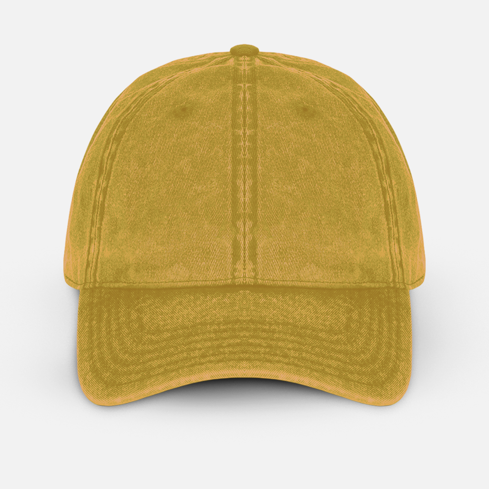 Custom Logo Washed Cotton Baseball Caps