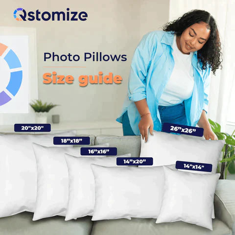 Upload Your Design Custom Photo Pillow