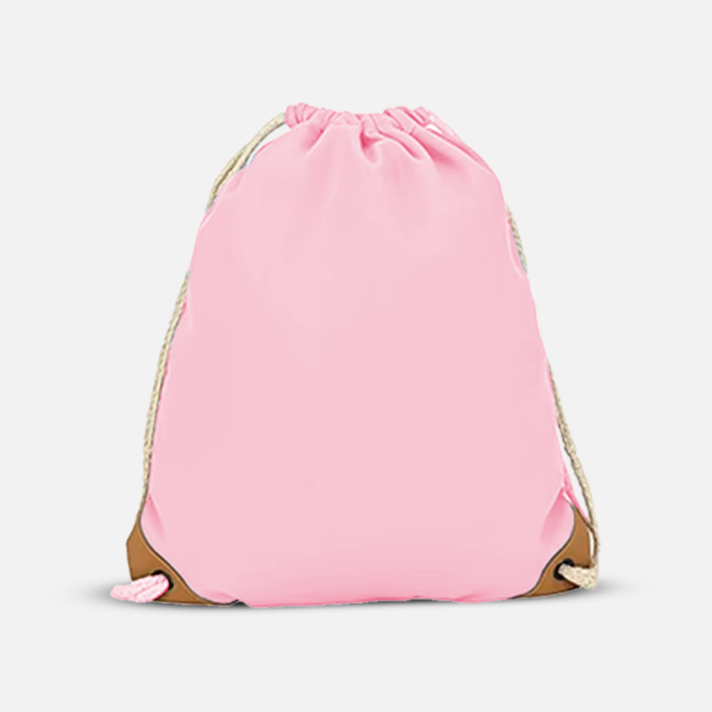Custom Branded Foldable Canvas Drawstring Bag