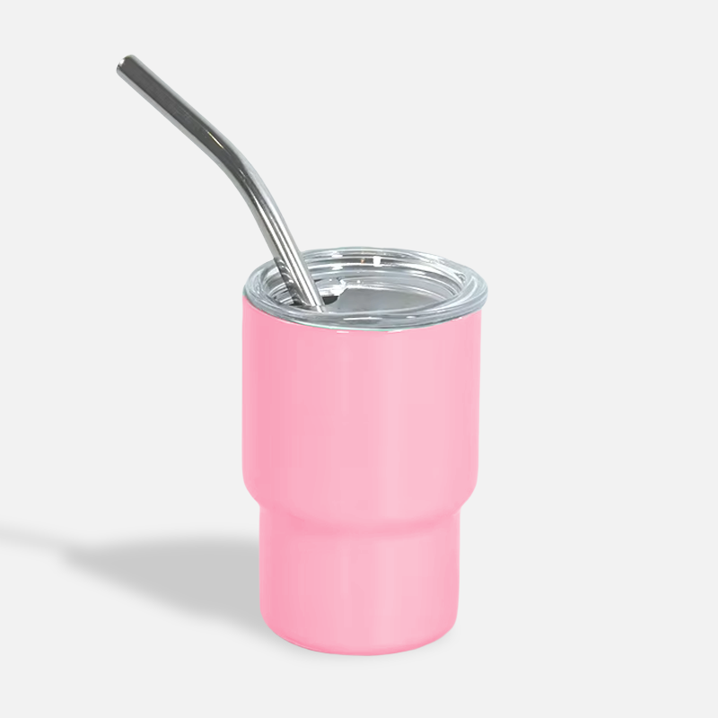 Custom 3oz Stainless Steel Mini Tumbler