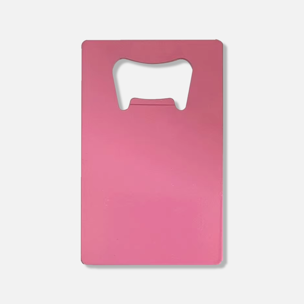 Custom Logo Stainless Steel Credit Card Bottle Opener