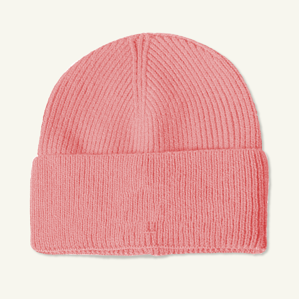 Custom Logo Thick Knit Beanie Hat