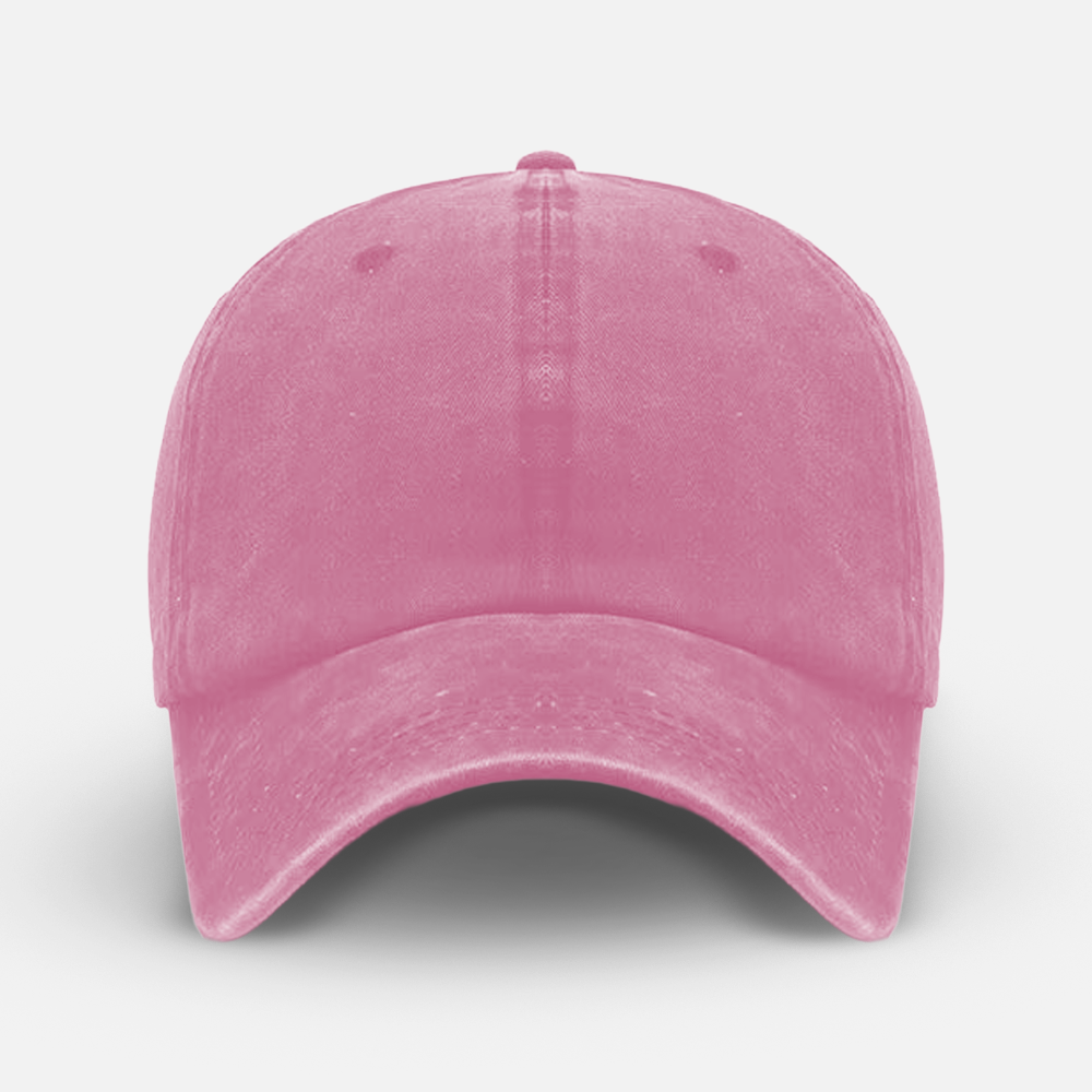 Custom Embroidered Distressed Baseball Cap