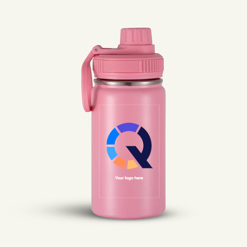 Custom Logo 12oz Reusable Water Bottles