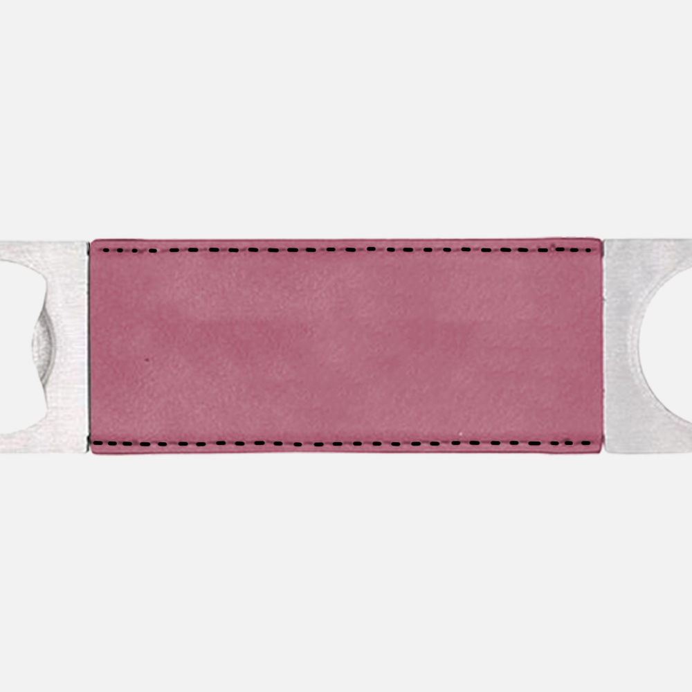 Custom Engraved Leatherette Bottle Opener