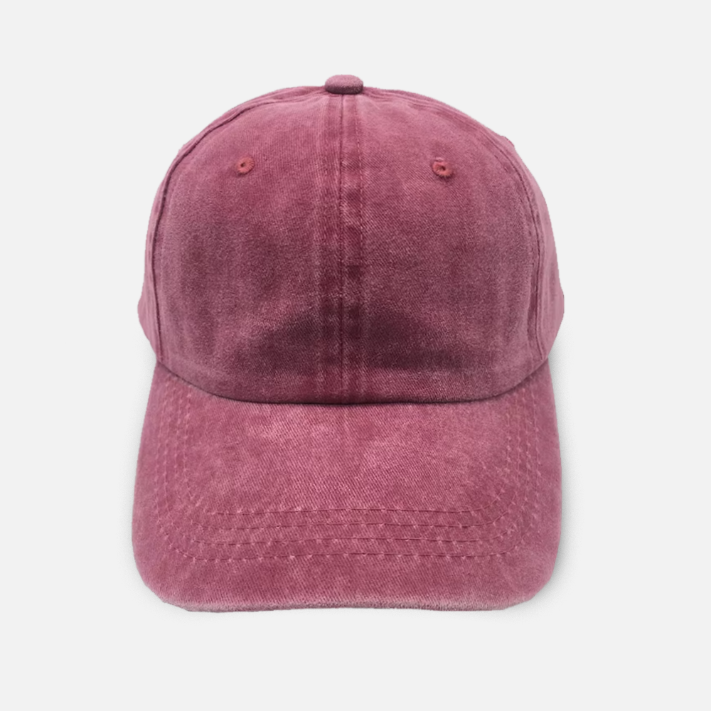 Custom Logo Vintage Distressed Baseball Cap