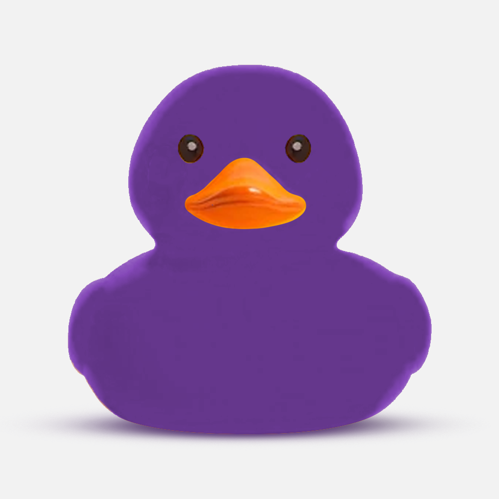 Custom Logo Rubber Bath Duck Toy