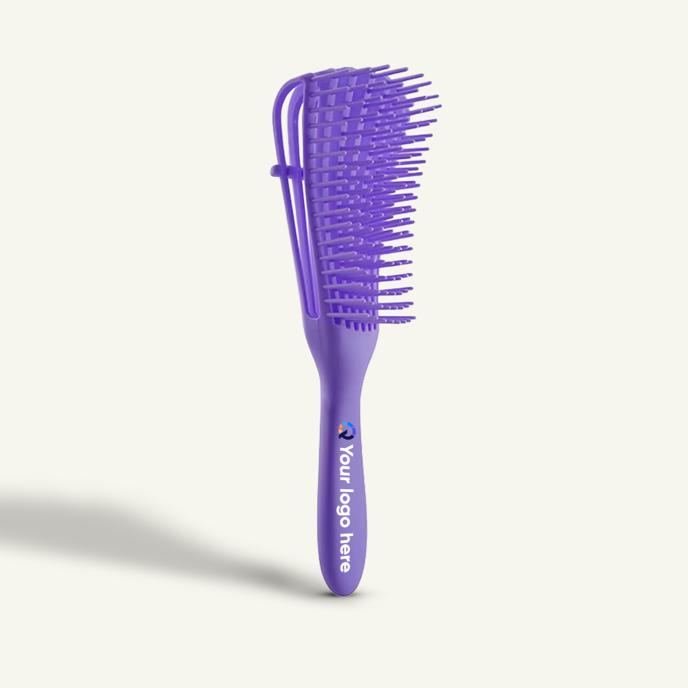 Custom Logo Detangling Octopus Hair Brush