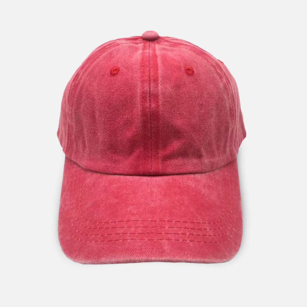 Custom Logo Vintage Distressed Baseball Cap