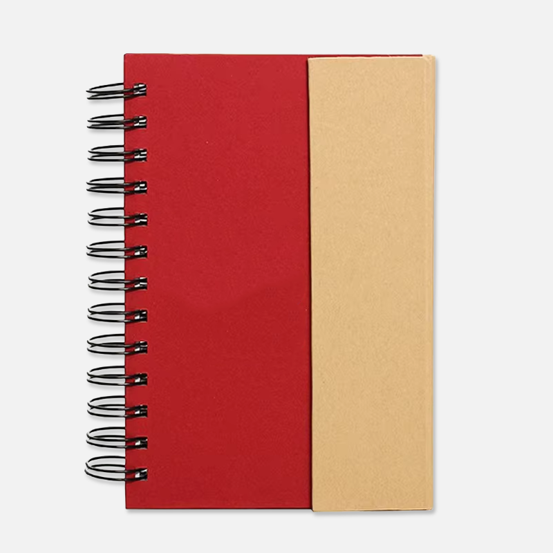 Custom Logo Hardcover Notepad with Sticky Notes