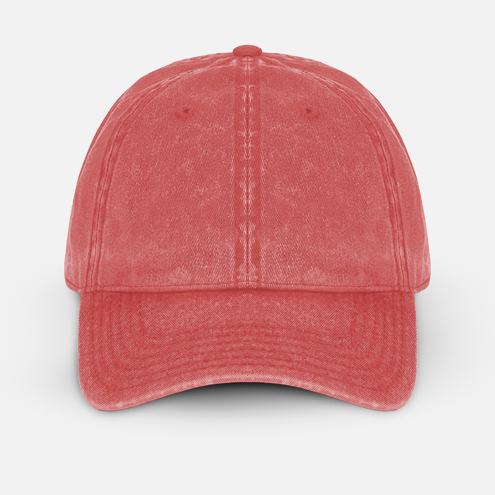 Custom Logo Washed Cotton Baseball Caps