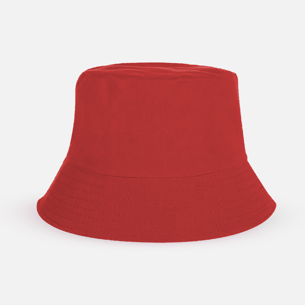 Custom Logo Reversible Cotton Bucket Hat