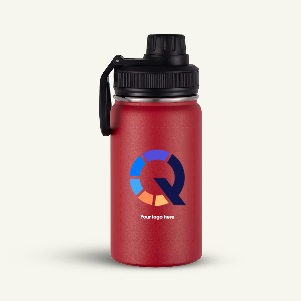Custom Logo 12oz Reusable Water Bottles