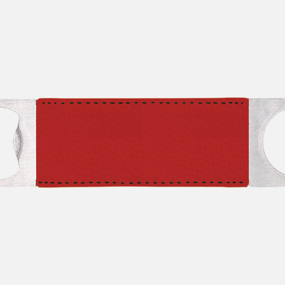 Custom Engraved Leatherette Bottle Opener