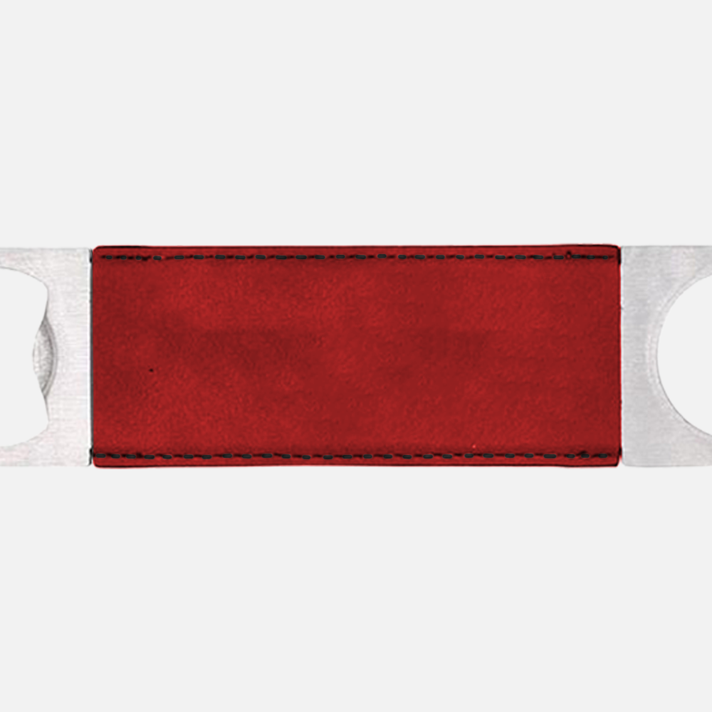 Custom Engraved Leatherette Bottle Opener