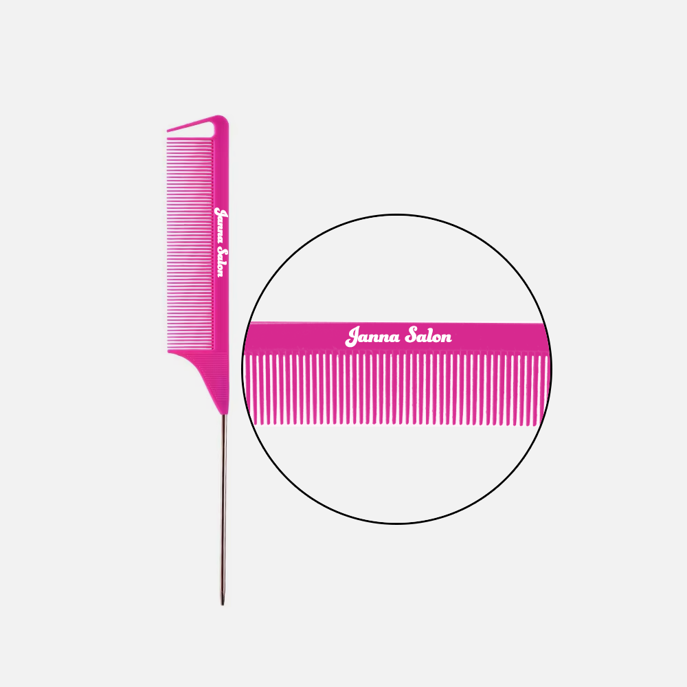 Custom Logo Anti-Static Carbon Hair Comb
